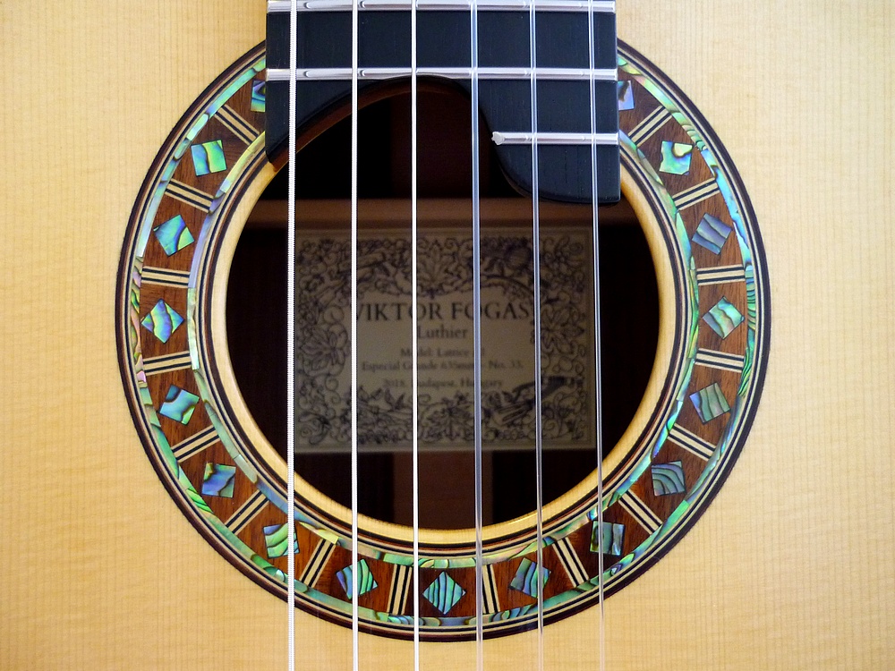 elevated lattice classical guitar